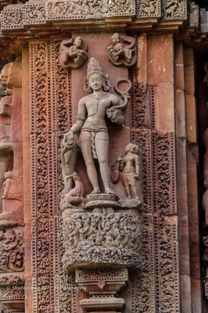 Varuna, Lord of the West, water and rain with a noose and crocodile